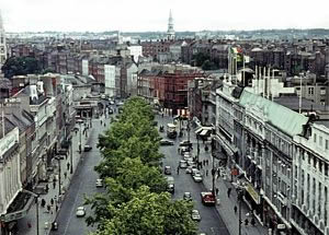 O'Connell Street. Dublín.