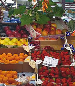 Frutos de calidad. Mercado Central de Florencia