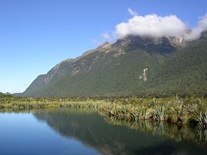 Mirror Lake. Nueva Zelanda