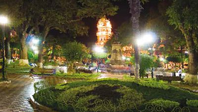 Plaza 25 de Mayo. Sucre.