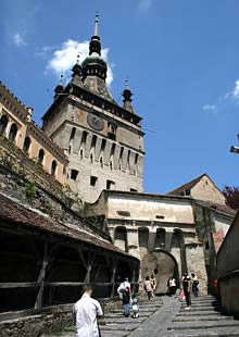 Torre del Reloj en Sighisoara