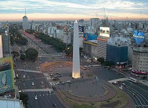 Avenida 9 de Julio.