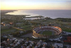 Estadio Monumental, sede del equipo de futbol River Plate.