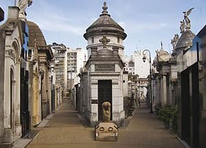 Cementerio La Recoleta. Buenos Aires.
