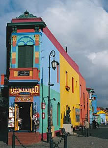 El Caminito.- Barrio de la Boca.