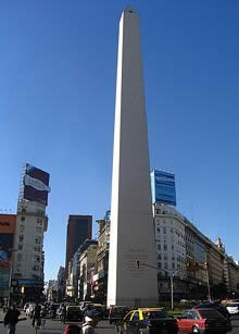 El Obelisco. Buenos Aires.