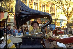 Feria de San Telmo.