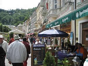 Cafeterías de Karlovy Vary.