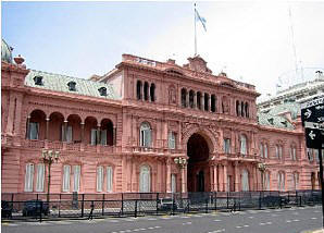 La Casa Rosada. Buenos Aires