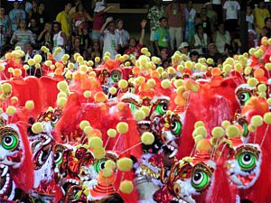 La fiesta del carnaval.