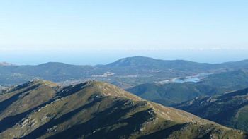 Punta La Marmora. Isla de Cerdeña.