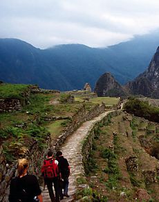 Camino inca. Machu Picchu.