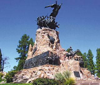 Cerro de la Gloria. Mendoza.