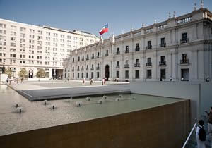 Palacio de la Moneda. Santiago de Chile.