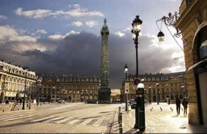 La Place Vendôme.