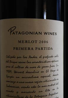 Vinos de la Patagonia.