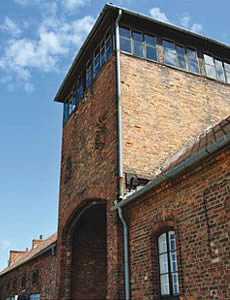 Entrada al campo. Auschwitz.