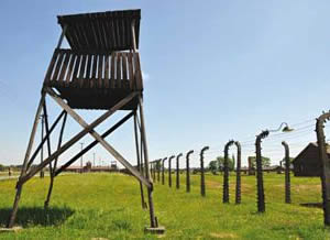 Torre de vigilancia. Auschwitz.