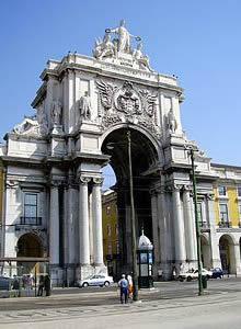 Arco da Victoria. Lisboa.