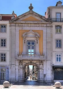 Arco de Bandeira. Lisboa.