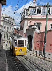 Ascensor de la Gloria. Lisboa.