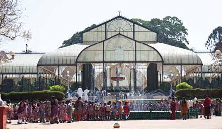 Jardín botánico de Lal Bagh. Bangalore.