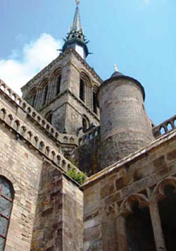 Torre del Arcángel. Monte Saint Michel.