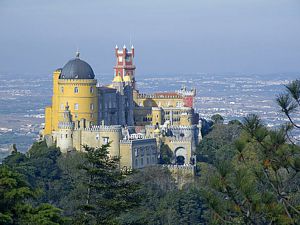 Palacio Pena en Sintra.