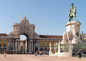 Plaza del Comercio. Lisboa.