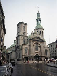 Basílica de Notre Dame de Québec.