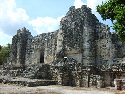 El Hormiguero. Zonas arqueológicas de Campeche.