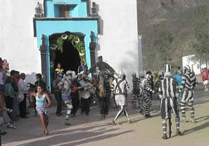 Representación de la Pasión de Cristo en Chihuahua. Semana Santa en México.