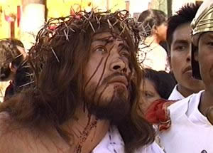 La Pasión de Cristo en Iztapalapa. Semana Santa en México.