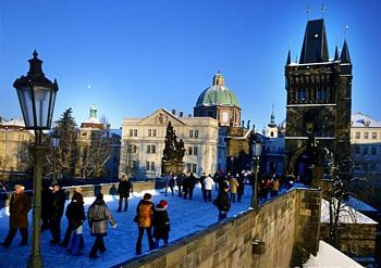 El puente Carlos. Praga.