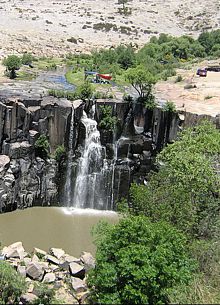 Aculco.- Cascada de Tixhiñu.