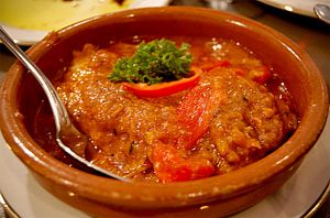 Bacalao a la Vizcaína.