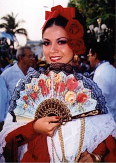 Atuendos del carnaval de Veracruz.