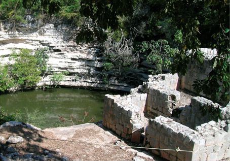 Cenote sagrado de Chichén Itzá.
