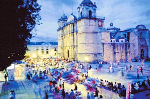 Catedral de Oaxaca.