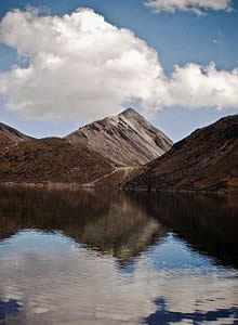 Laguna del nevado de Toluca. Estado de México.