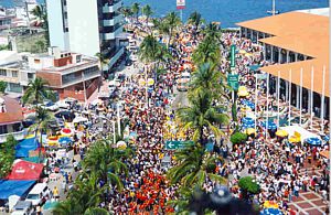 Panorámica de la costera. Veracruz.