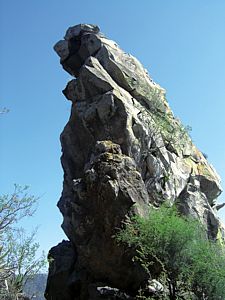 La Piedra en el Aire. Huasca de Ocampo.