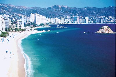 Playa La Roqueta. Acapulco.