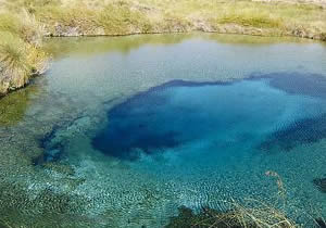 Poza en Cuatrociénegas. Coahuila.