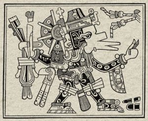 Representación de Quetzalcóatl.