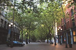 Pioneer Square. Seattle.
