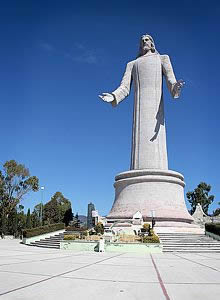 Monumento del Cristo Rey. Pachuca.