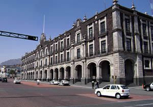 Palacio de gobierno de Toluca.