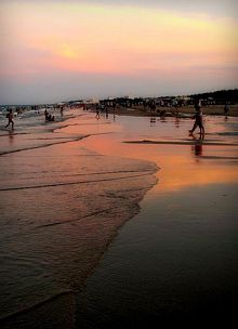 Puesta de Sol en Playa Miramar.