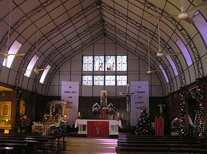 Iglesia de Santa Bárbara. Santa Rosalía.